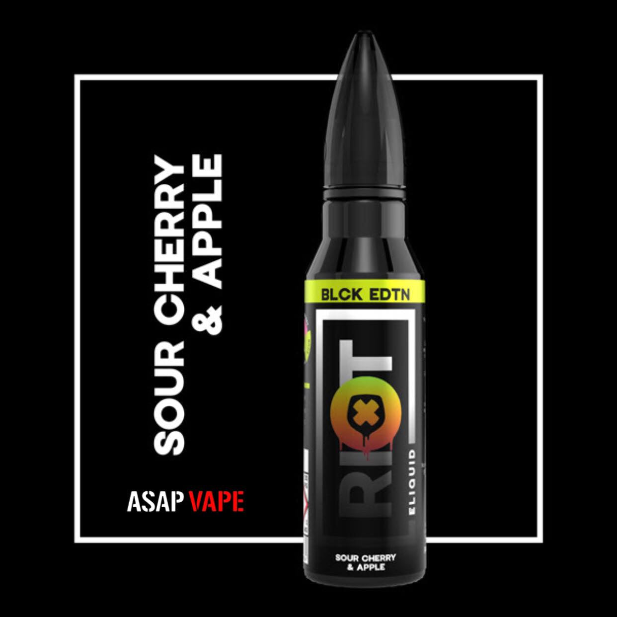 Riot Squad - Black Edition - 50ML Shortfills - ASAP VAPE