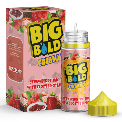 Big Bold Creamy - 100ML Shortfills - ASAP VAPE