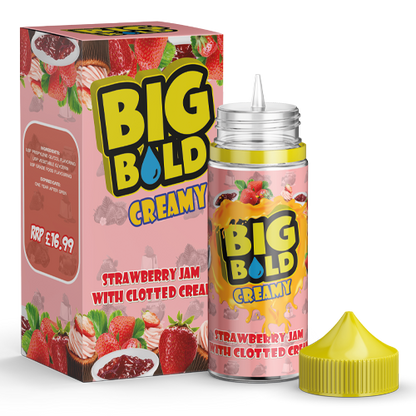 Big Bold Creamy - 100ML Shortfills - ASAP VAPE