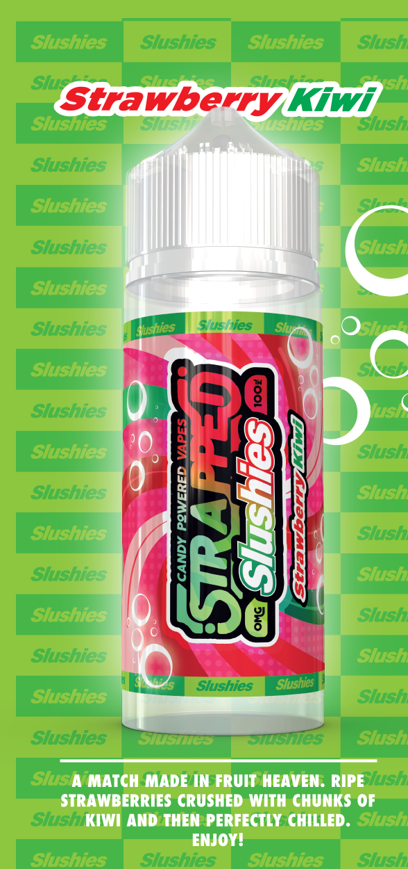 Strapped Slushies - 100ML Shortfills - ASAP VAPE