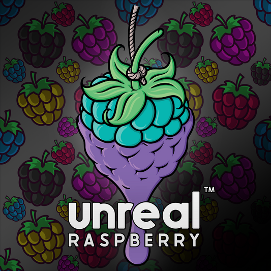 Unreal Raspberry - 100ML Shortfills - ASAP VAPE