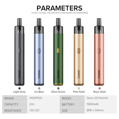 Voopoo - Doric 20 - ASAP VAPE