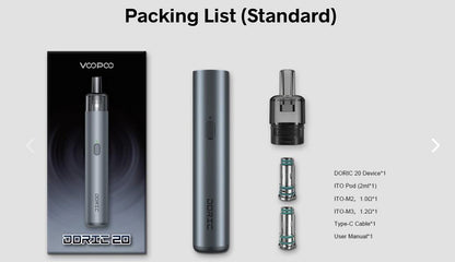 Voopoo - Doric 20 - ASAP VAPE