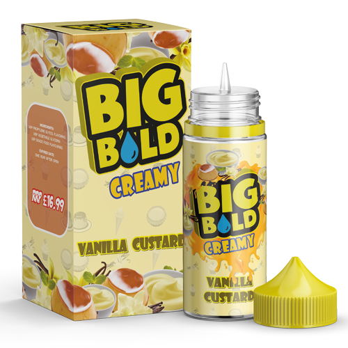 Big Bold Creamy - 100ML Shortfills - ASAP VAPE