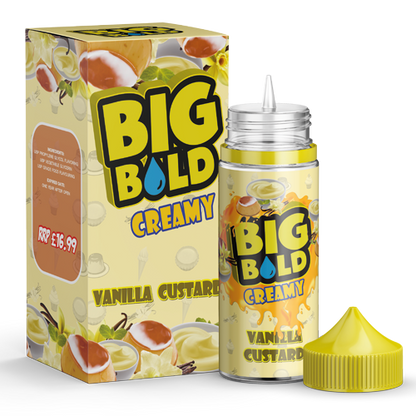 Big Bold Creamy - 100ML Shortfills - ASAP VAPE