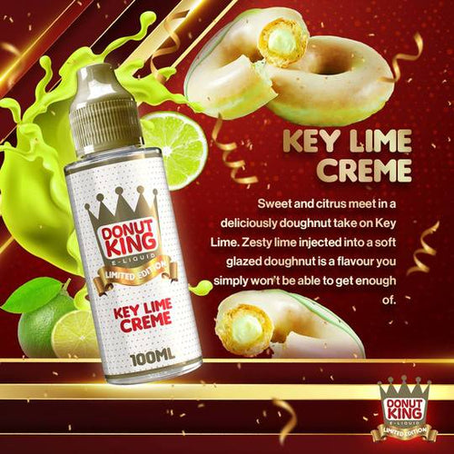 Donut King Limited Edition - 100ML Shortfills - ASAP VAPE