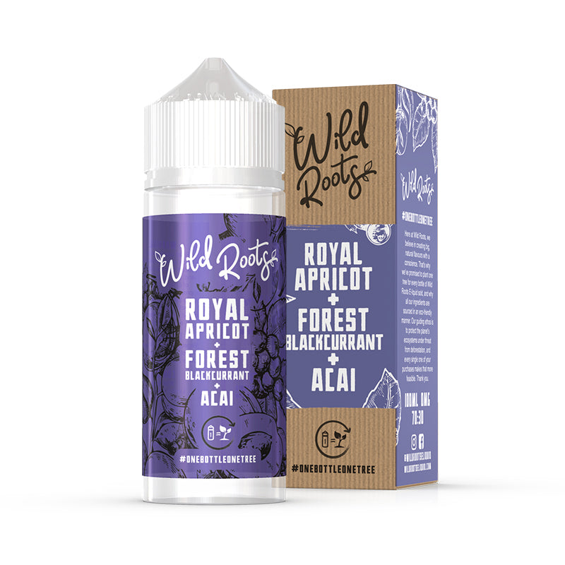 Wild Roots Eliquid - 100ML Shortfills - ASAP VAPE