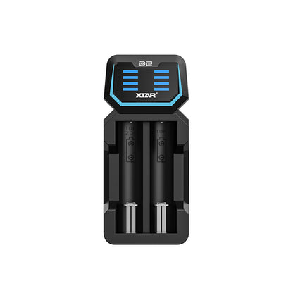 XTAR D2 - 2 Bay Charger - ASAP VAPE