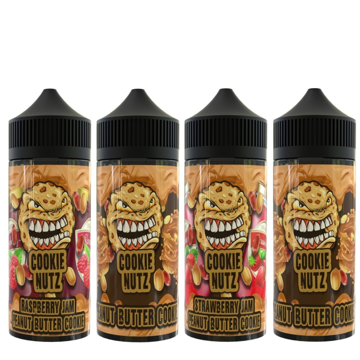 Cookie Nutz - 100ML Shortfills - ASAP VAPE