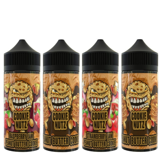 Cookie Nutz - 100ML Shortfills - ASAP VAPE