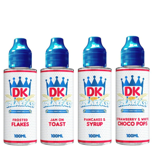 Donut King Breakfast - 100ML Shortfills - ASAP VAPE