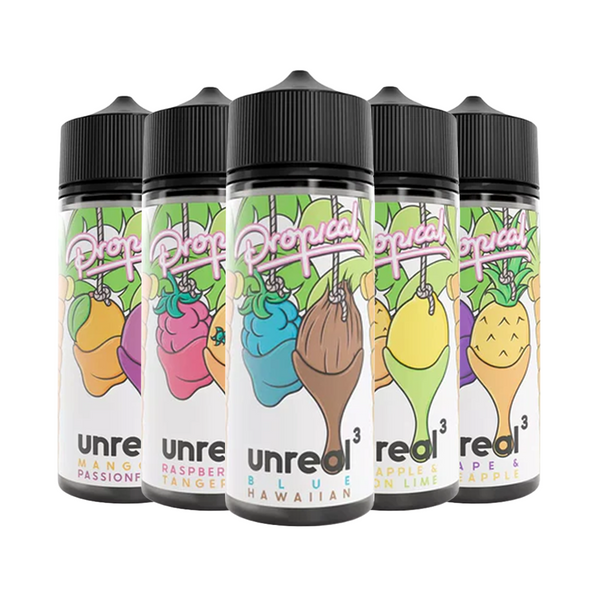 Unreal 3 - 100ML Shortfills - ASAP VAPE